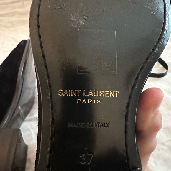 Saint Laurent Suede Ankle Boots - Picture 5 of 6